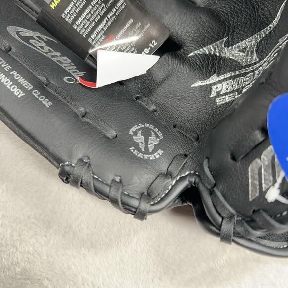 Mizuno Prospect Fastpitch Softball Glove Left Hand Throw 12.5” Black Leather NWT - Picture 8 of 9